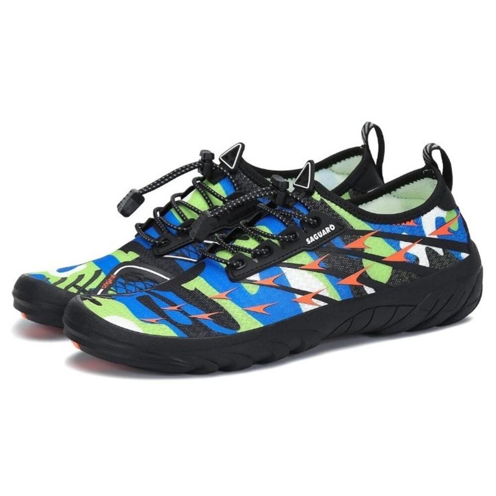 SAGUARO Unisex Water Sport Shoes Quick-Dry Barefoot Swim Shoes for Beach Pool